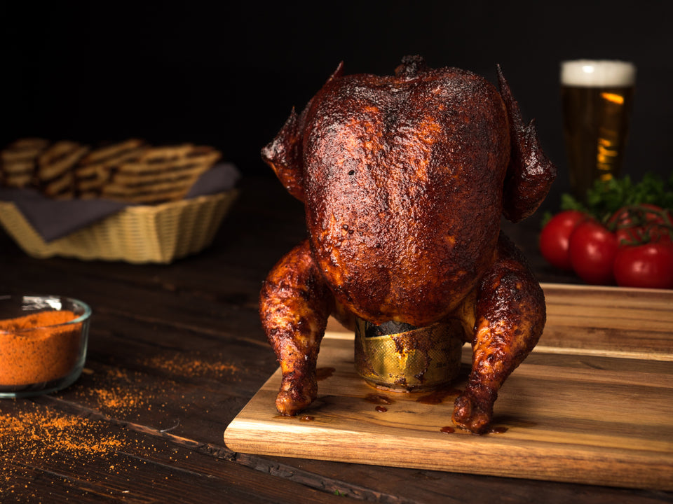 Smoked Beer Can Chicken - Oklahoma Joes
