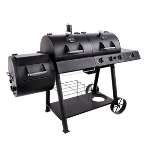 Oklahoma Joe's® Longhorn Combo Charcoal/Gas Smoker & Grill