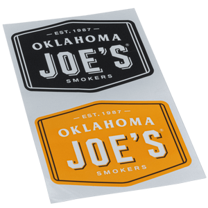 Oklahoma Joe's Sticker Sheet