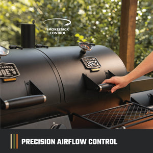 Canyon Combo Gas Grill & Offset Smoker