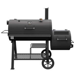 Black Weber propane grill with side tables and wheels. Perfect for outdoor cooking.