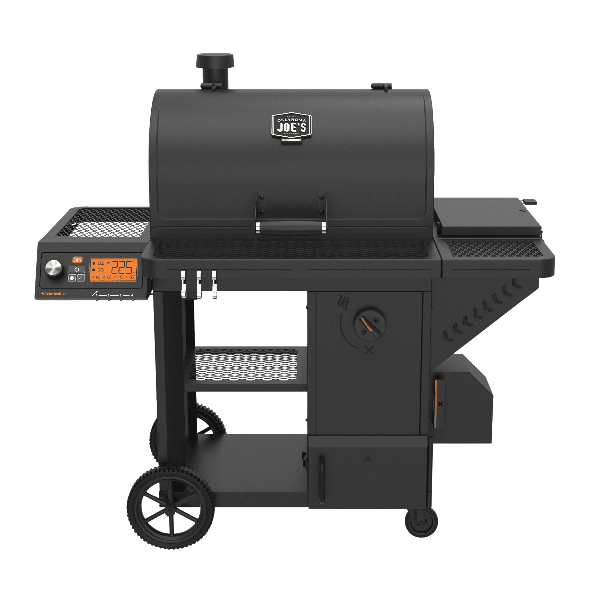 Tahoma® 1200A DLX Auto-Feed Charcoal Smoker & Grill + Wi-Fi®