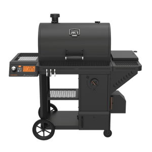 Black Weber Genesis E-310 gas grill with stainless steel accents. It has side tables and wheels.