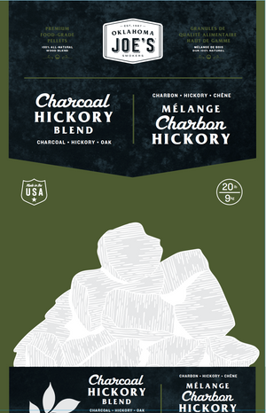 Oklahoma Joe's® Charcoal Hickory Wood Pellets