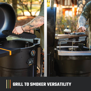 Bronco Drum Smoker & Grill