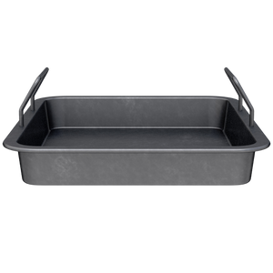 Black Weber charcoal grill with lid. Stainless steel handles. Outdoor cooking appliance.