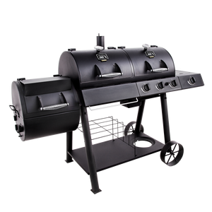 Oklahoma Joe's® Longhorn Combo Charcoal/Gas Smoker & Grill