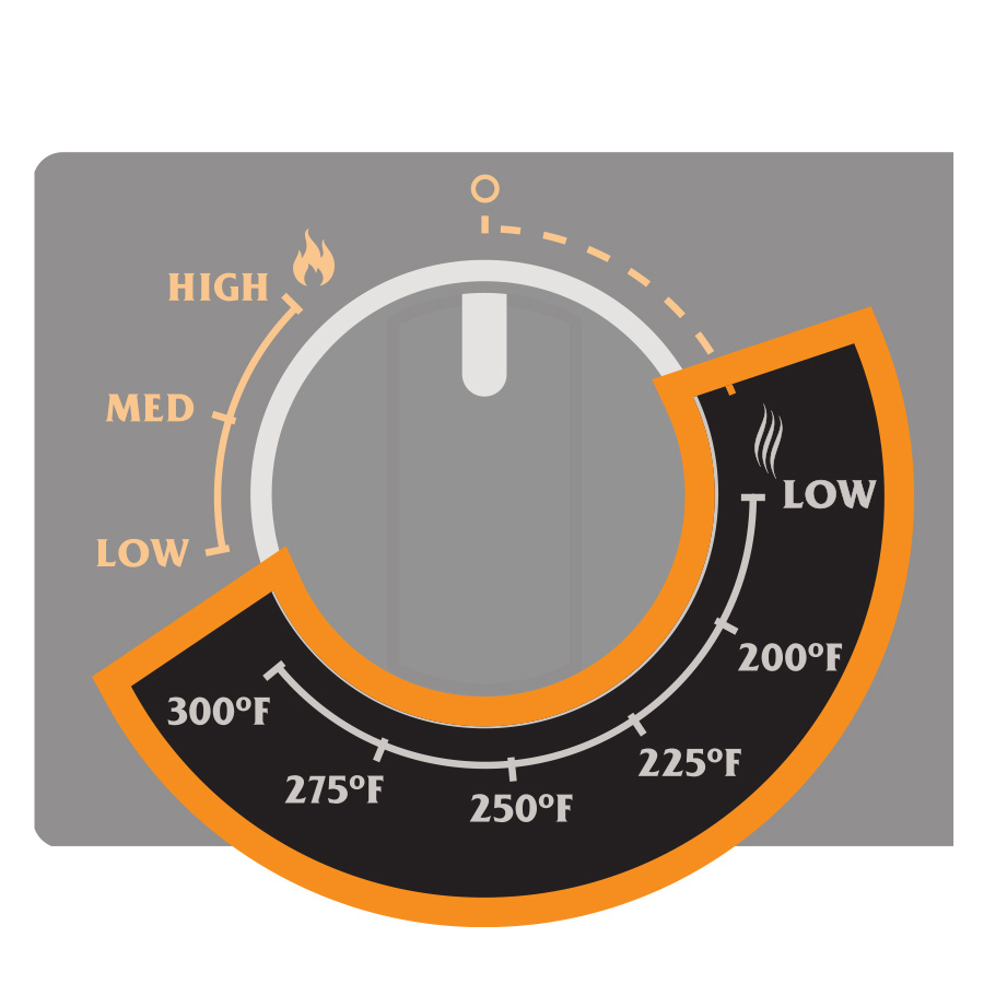 Control Knob Smoked Mode