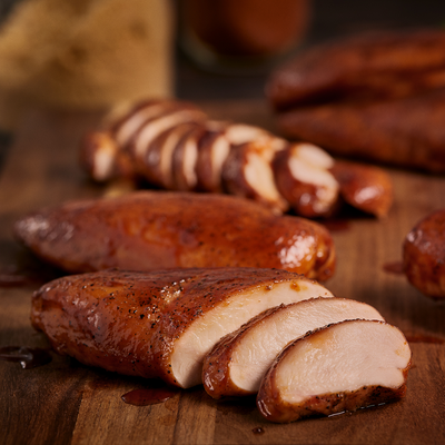 Smoked Chicken Breasts >